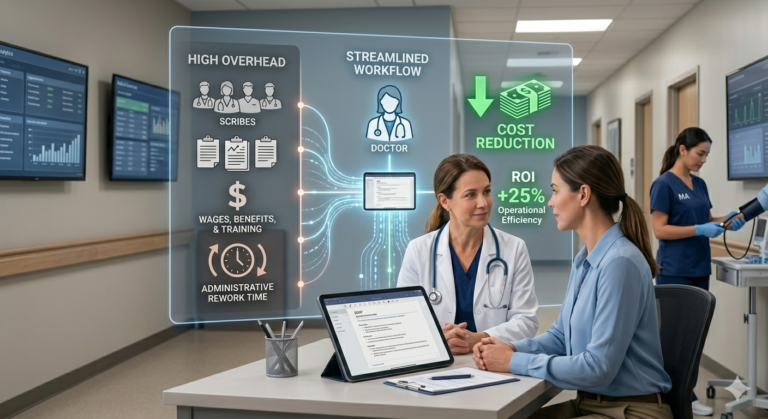 How Clinics Are Reducing Staffing Costs Without Hiring More Scribes